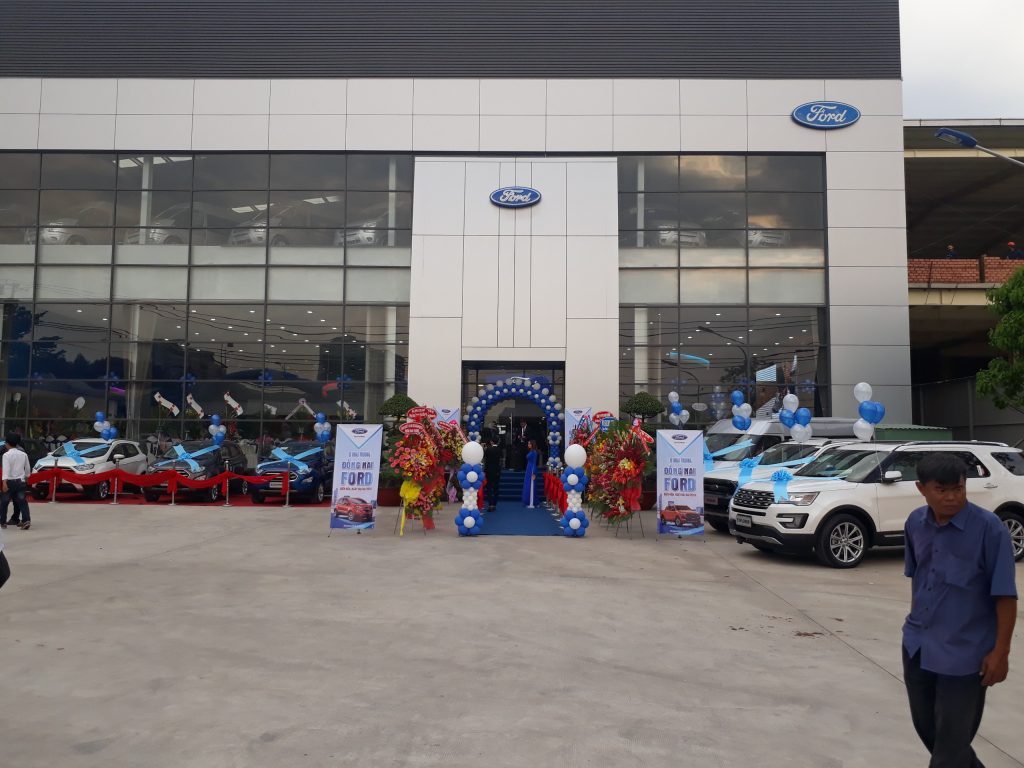 Dịch vụ trang trí các hạng mục sự kiện Đồng Nai: Lễ khai trương Đồng Nai Ford