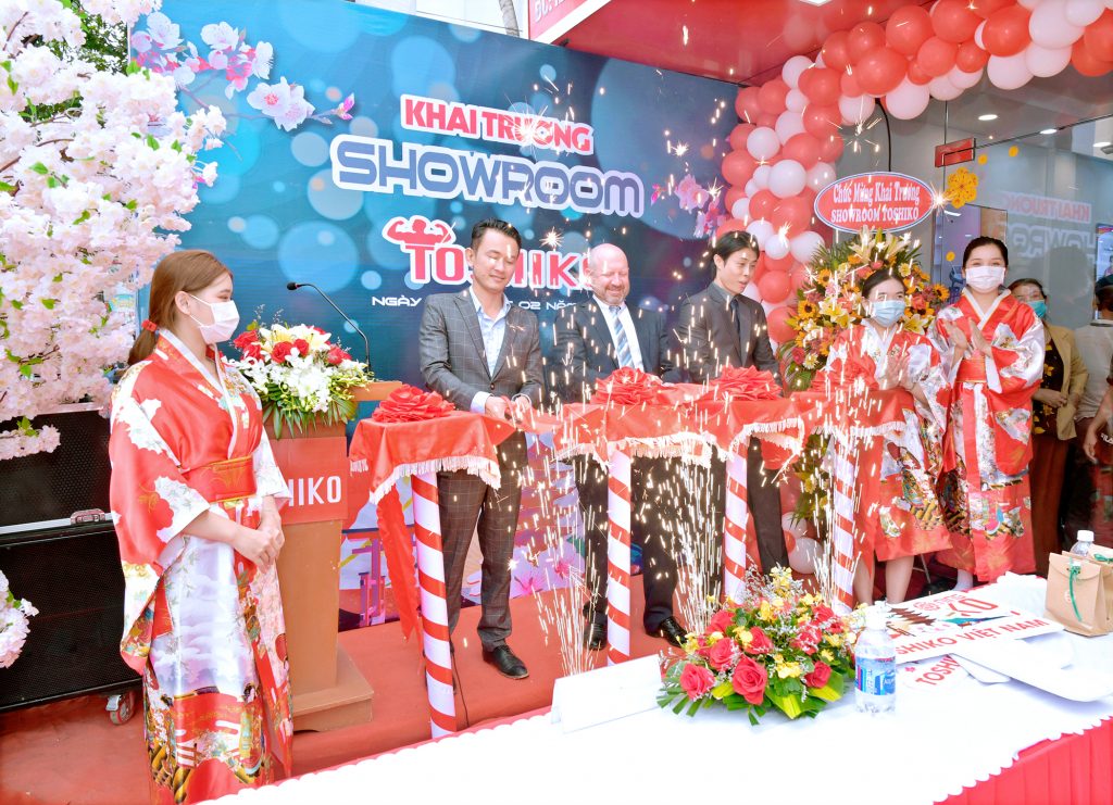 Dịch vụ tổ chức sự kiện trọn gói Đồng Nai: Lễ khai trương showroom Toshiko Biên Hòa